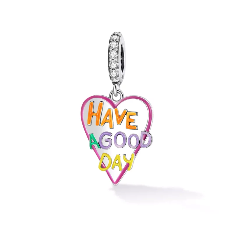 (afbeelding voor) Pandora Style Liefdesbrieven Hangende Bedel - SCC2234 - Bekijken 2