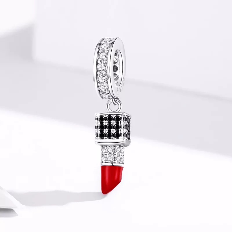 (afbeelding voor) Pandora Style Lippenstift Hangende Bedel - SCC1392 - Bekijken 2