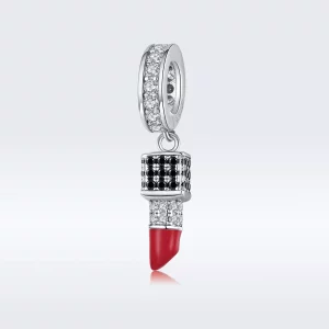 Pandora Style Lippenstift Hangende Bedel - SCC1392 (afbeelding voor) Pandora Style Lippenstift Hangende Bedel - SCC1392