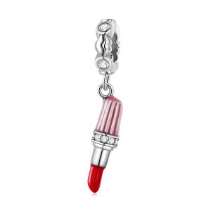 Pandora Style Lippenstift Hangende Bedel - SCC2390 (afbeelding voor) Pandora Style Lippenstift Hangende Bedel - SCC2390