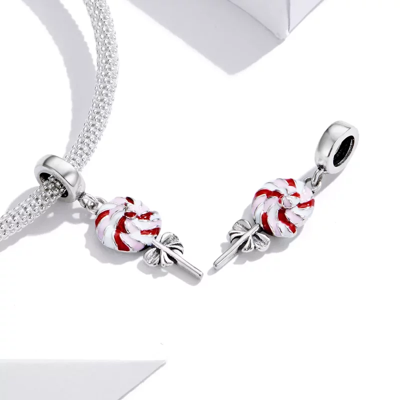 (afbeelding voor) Pandora Style Lolly Hangende Bedel - SCC1491 - Bekijken 2