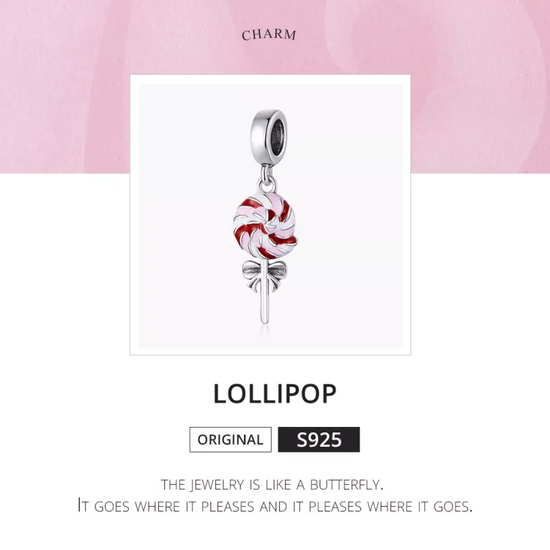(afbeelding voor) Pandora Style Lolly Hangende Bedel - SCC1491 - Bekijken 6