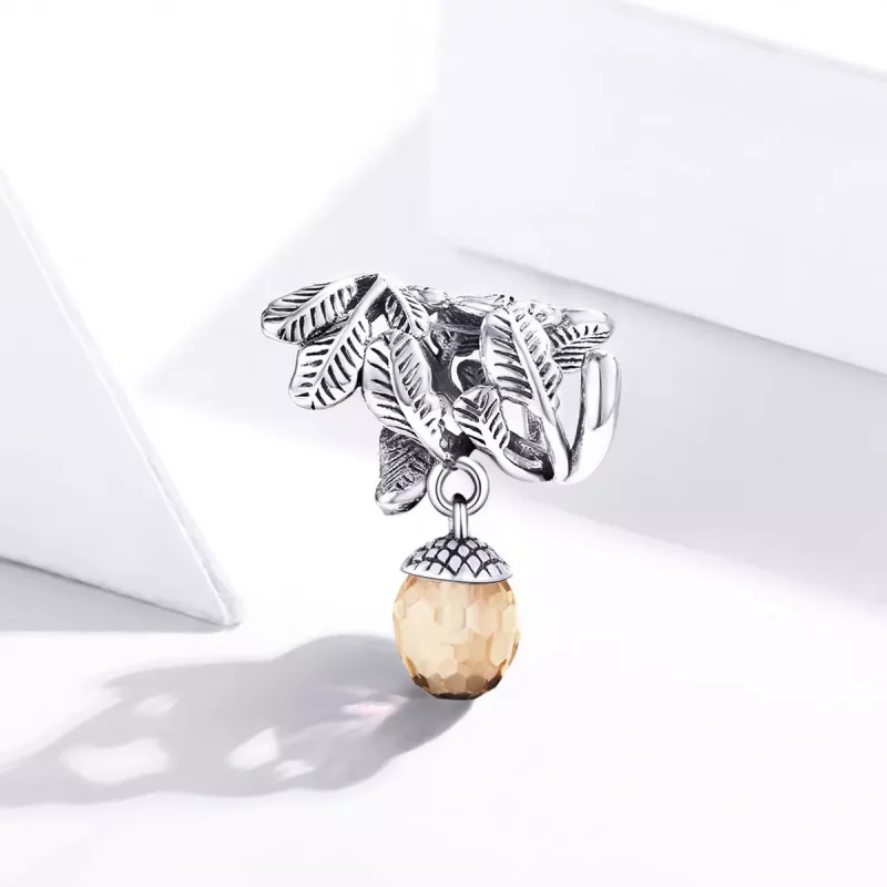 (afbeelding voor) Pandora Style Lucky Dennenappel Hangende Bedel - BSC336 - Bekijken 2