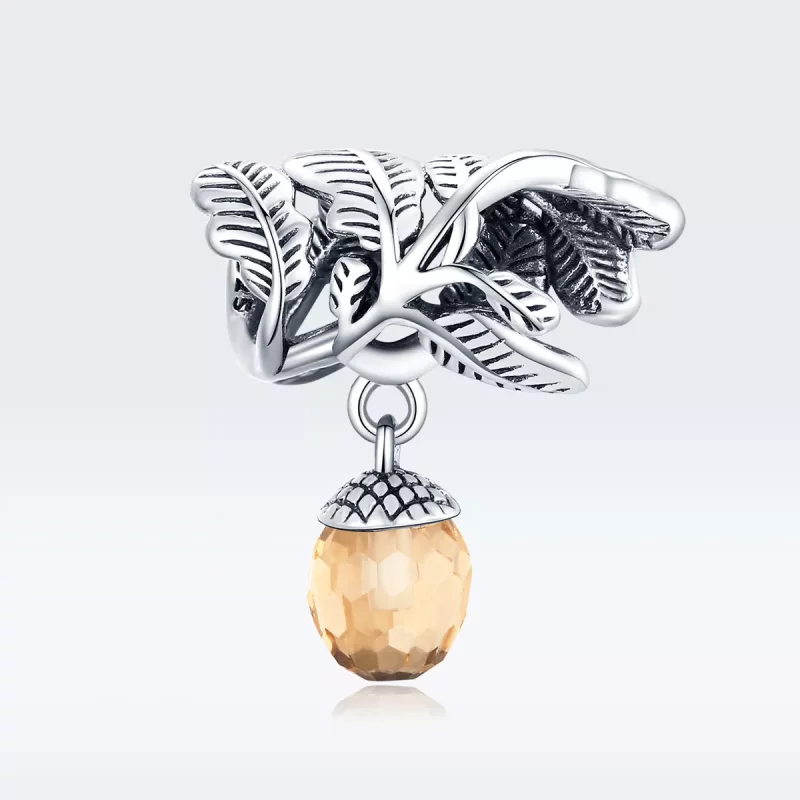 (afbeelding voor) Pandora Style Lucky Dennenappel Hangende Bedel - BSC336 - Bekijken 5