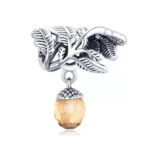 Pandora Style Lucky Dennenappel Hangende Bedel - BSC336 (afbeelding voor) Pandora Style Lucky Dennenappel Hangende Bedel - BSC336