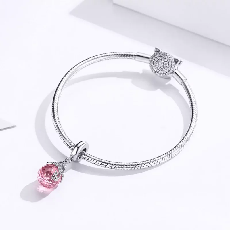 (afbeelding voor) Pandora Style Magische fles Hangende Bedel - BSC101 - Bekijken 4
