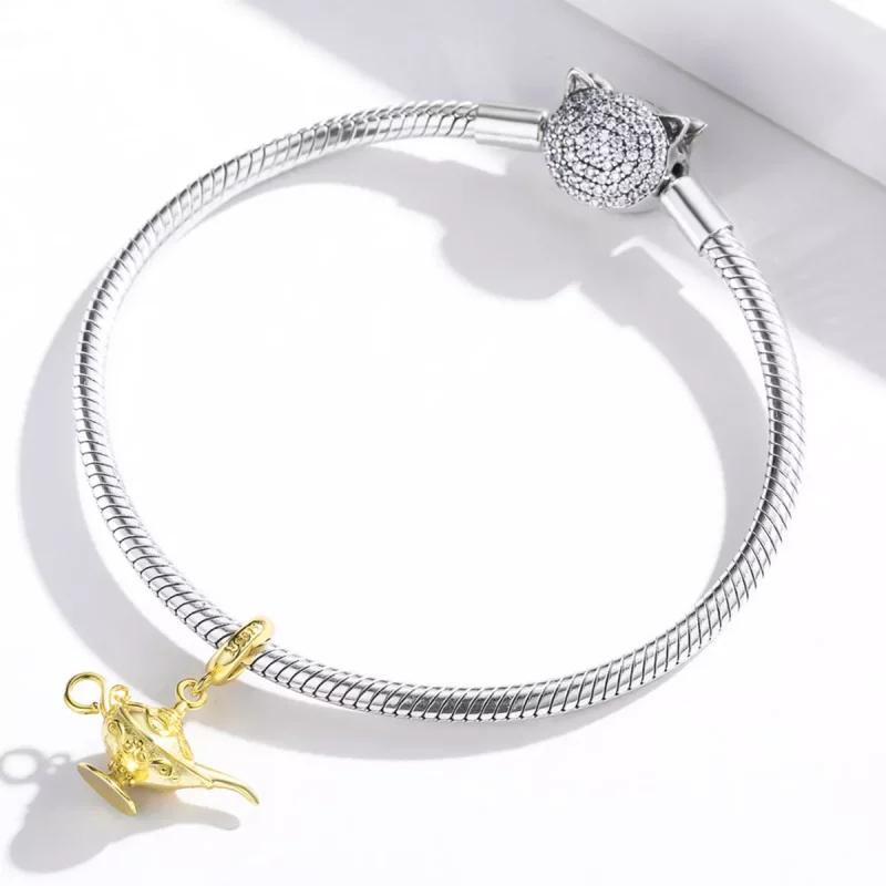(afbeelding voor) Pandora Style Magische lamp Hangende Bedel - SCC1819 - Bekijken 3