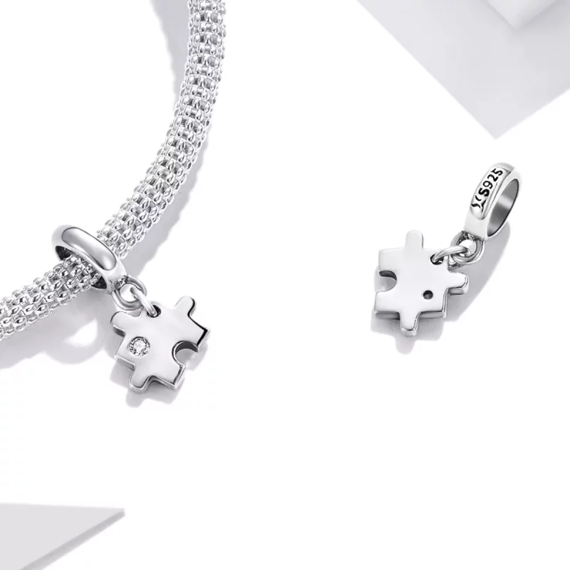 (afbeelding voor) Pandora Style Modepuzzel Hangende Bedel - SCX133 - Bekijken 4