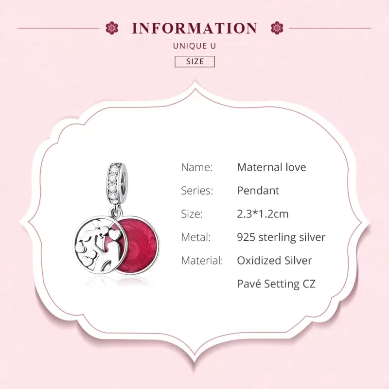 (afbeelding voor) Pandora Style Moederliefde Hangende Bedel - SCC1460 - Bekijken 6