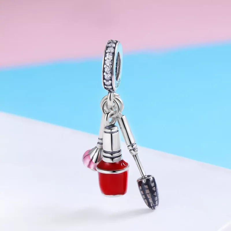 (afbeelding voor) Pandora Style Mooie artefacten make-up Hangende Bedel - SCC785 - Bekijken 2