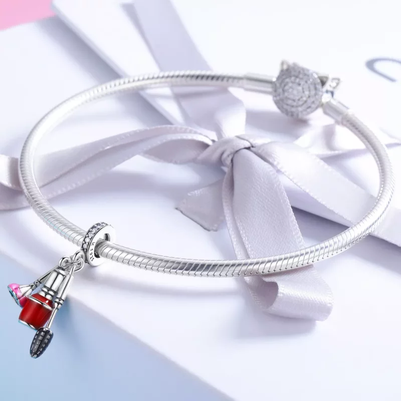 (afbeelding voor) Pandora Style Mooie artefacten make-up Hangende Bedel - SCC785 - Bekijken 3