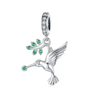 Pandora Style Mooie vliegende vogels Hangende Bedel - SCC982 (afbeelding voor) Pandora Style Mooie vliegende vogels Hangende Bedel - SCC982
