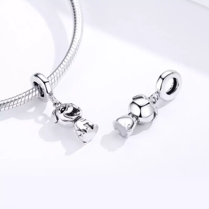 (afbeelding voor) Pandora Style Mopshond Hangende Bedel - SCC1320 - Bekijken 4