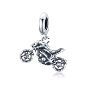 (afbeelding voor) Pandora Style Motorfiets Hangende Bedel - SCC1712
