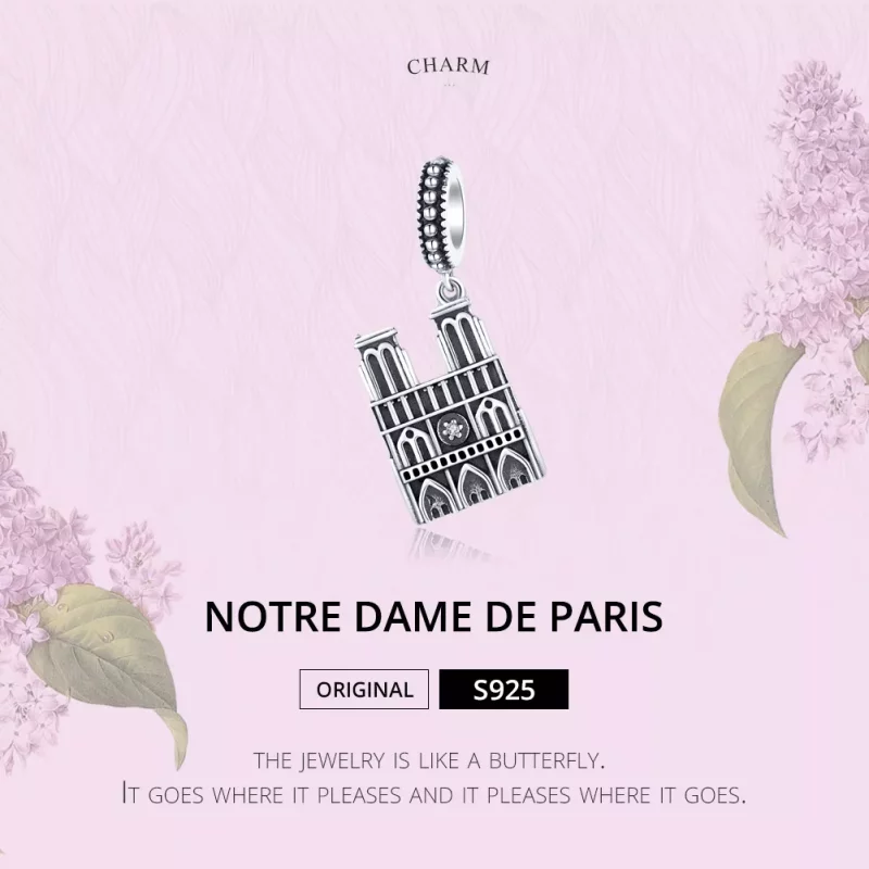 (afbeelding voor) Pandora Style Motre Dame De Paris Hangende Bedel - SCC1328 - Bekijken 6