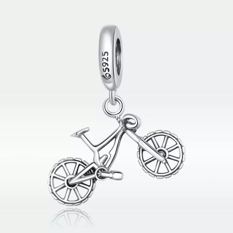 (afbeelding voor) Pandora Style Mountain bike Hangende Bedel - BSC384 - Bekijken 5
