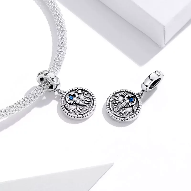 (afbeelding voor) Pandora Style Mysterieuze Schorpioen Hangende Bedel - SCC1503 - Bekijken 4