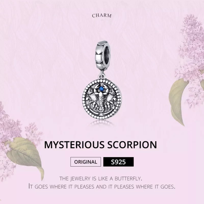 (afbeelding voor) Pandora Style Mysterieuze Schorpioen Hangende Bedel - SCC1503 - Bekijken 6