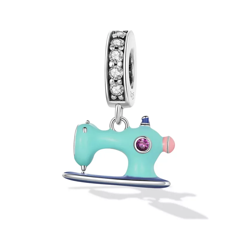(afbeelding voor) Pandora Style Naaimachine Hangende Bedel - SCC2224 - Bekijken 2