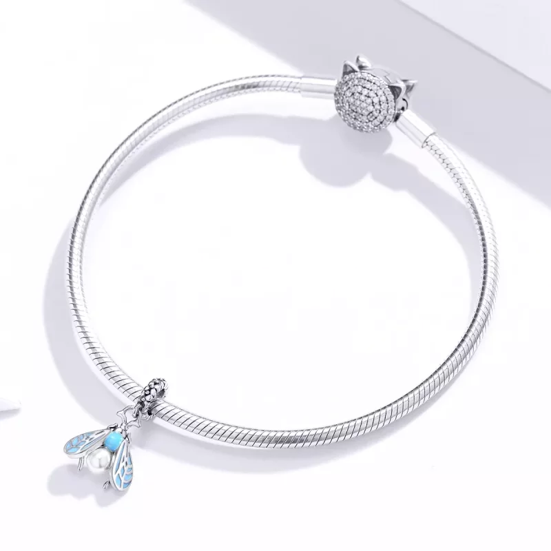(afbeelding voor) Pandora Style nachtvlinders Hangende Bedel - SCC1479 - Bekijken 3