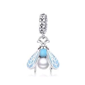(afbeelding voor) Pandora Style nachtvlinders Hangende Bedel - SCC1479