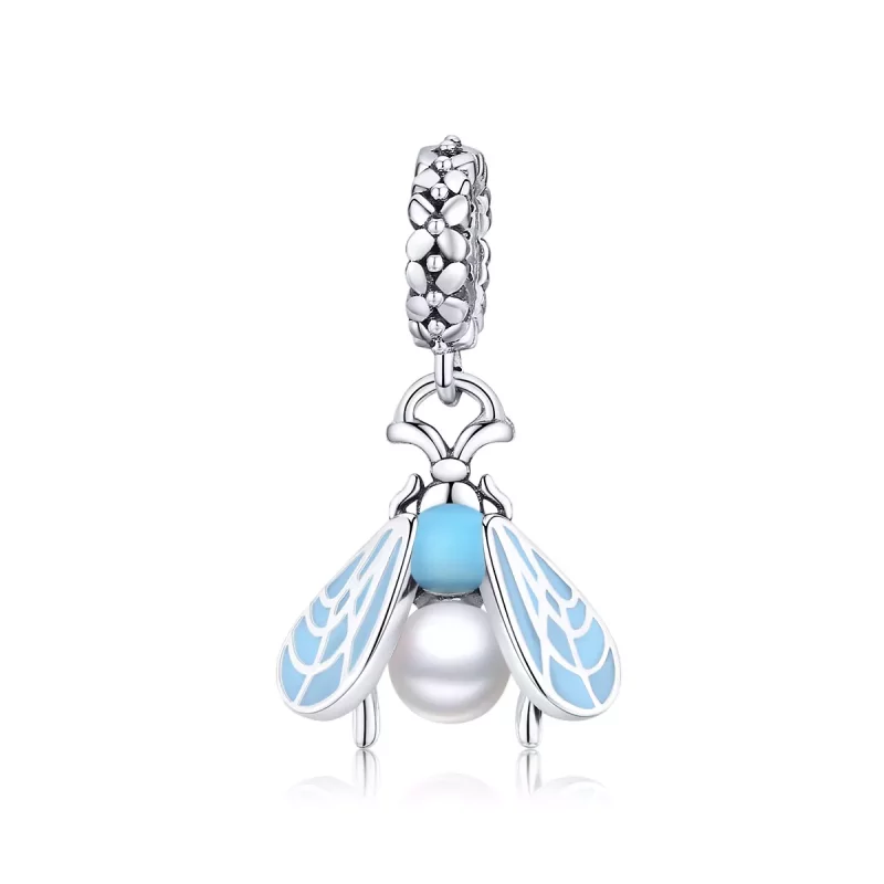 (afbeelding voor) Pandora Style nachtvlinders Hangende Bedel - SCC1479