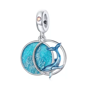 Pandora Style Onderwater walvis Hangende Bedel - BSC434 (afbeelding voor) Pandora Style Onderwater walvis Hangende Bedel - BSC434