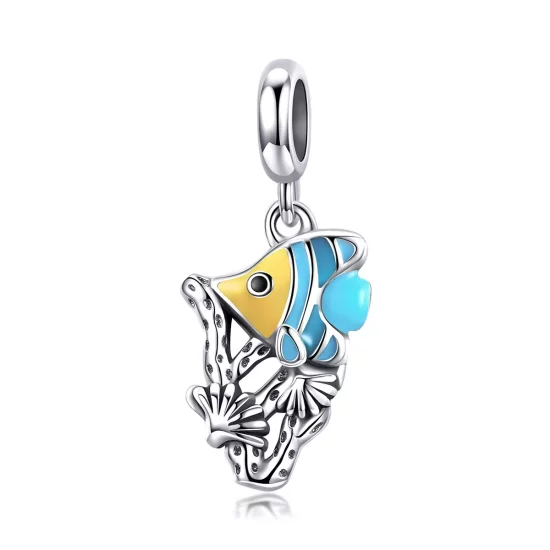 (afbeelding voor) Pandora Style Onderwaterwereld Hangende Bedel - SCC959