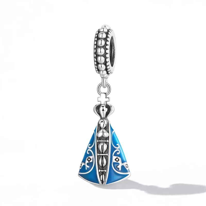 (afbeelding voor) Pandora Style Onze-Lieve-Vrouw van Aparecida Hangende Bedel - SCC2238 - Bekijken 2