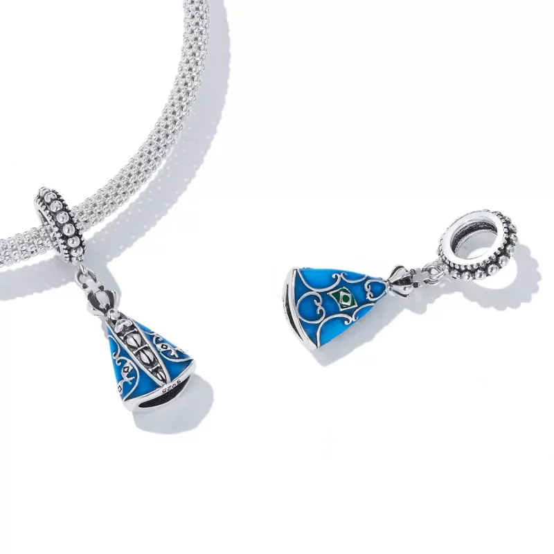 (afbeelding voor) Pandora Style Onze-Lieve-Vrouw van Aparecida Hangende Bedel - SCC2238 - Bekijken 4