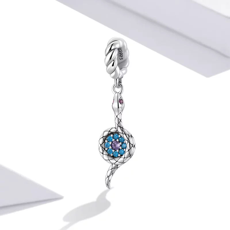 (afbeelding voor) Pandora Style Oog van de Slangendemon Hangende Bedel - SCC2161 - Bekijken 2
