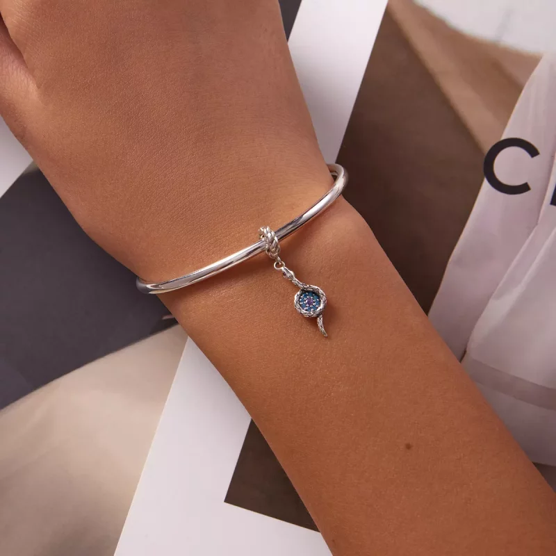 (afbeelding voor) Pandora Style Oog van de Slangendemon Hangende Bedel - SCC2161 - Bekijken 5