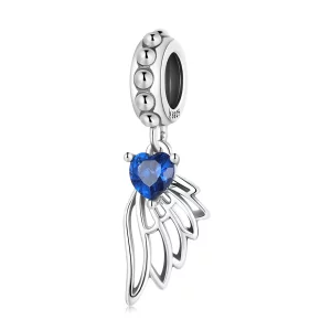 Pandora Style Opengewerkte Vleugels Hangende Bedel - SCC2071 (afbeelding voor) Pandora Style Opengewerkte Vleugels Hangende Bedel - SCC2071