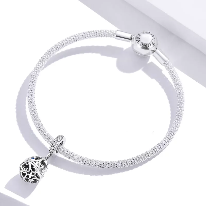 (afbeelding voor) Pandora Style Paasei Met Schat Hangende Bedel - SCC1465 - Bekijken 3