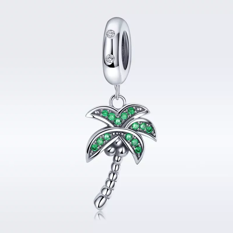 (afbeelding voor) Pandora Style Palmboom Hangende Bedel - SCC697 - Bekijken 3