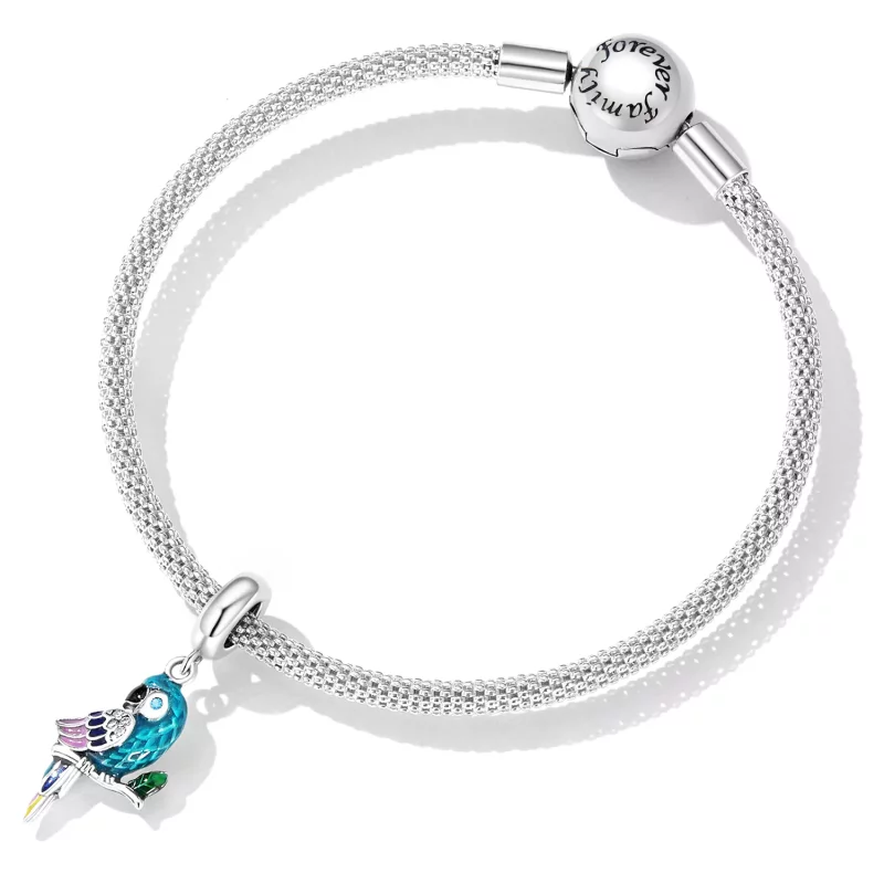 (afbeelding voor) Pandora Style Papegaai Hangende Bedel - SCC2271 - Bekijken 5