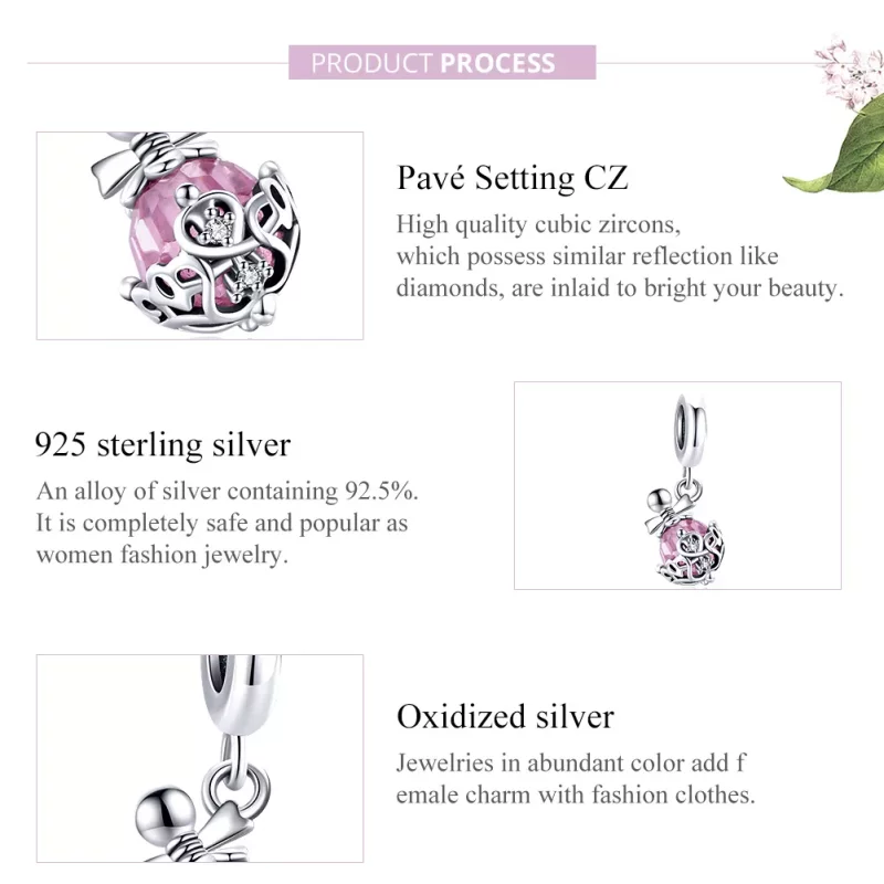 (afbeelding voor) Pandora Style Parfum flesje Hangende Bedel - SCC1734 - Bekijken 8