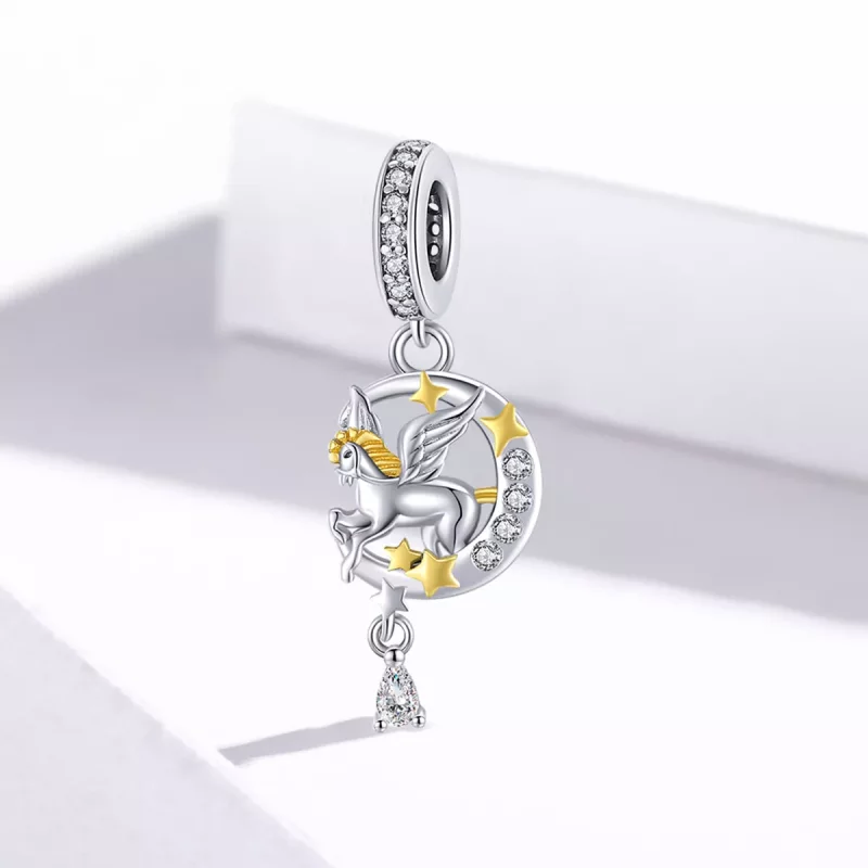 (afbeelding voor) Pandora Style Pegasus Hangende Bedel - SCC1736 - Bekijken 2
