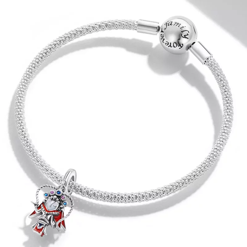 (afbeelding voor) Pandora Style Peking Opera Marionet Hangende Bedel - SCC2109 - Bekijken 3