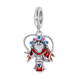 Pandora Style Peking Opera Marionet Hangende Bedel - SCC2109 (afbeelding voor) Pandora Style Peking Opera Marionet Hangende Bedel - SCC2109