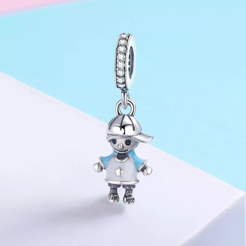 (afbeelding voor) Pandora Style Perfect leven kleine babyjongen Hangende Bedel - SCC544 - Bekijken 4