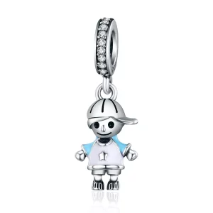 (afbeelding voor) Pandora Style Perfect leven kleine babyjongen Hangende Bedel - SCC544
