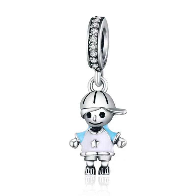 (afbeelding voor) Pandora Style Perfect leven kleine babyjongen Hangende Bedel - SCC544
