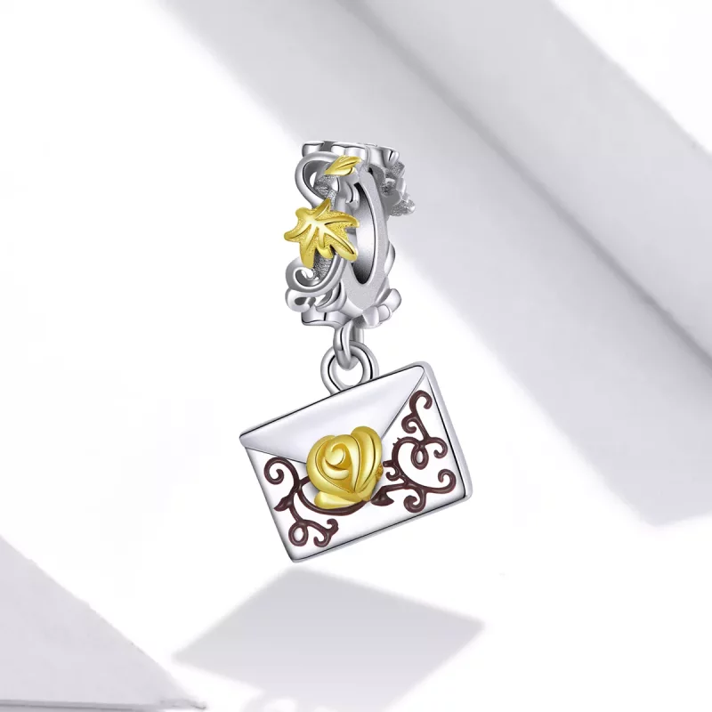 (afbeelding voor) Pandora Style Prom Uitnodiging Hangende Bedel - BSC410 - Bekijken 2