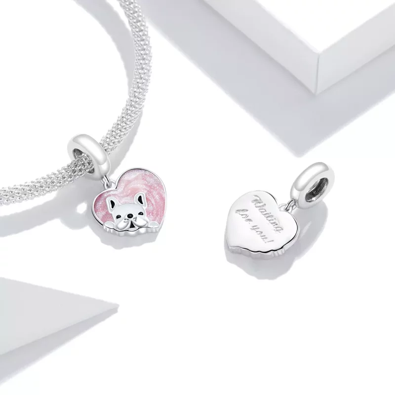 (afbeelding voor) Pandora Style Puppy met liefde Hangende Bedel - BSC360 - Bekijken 4