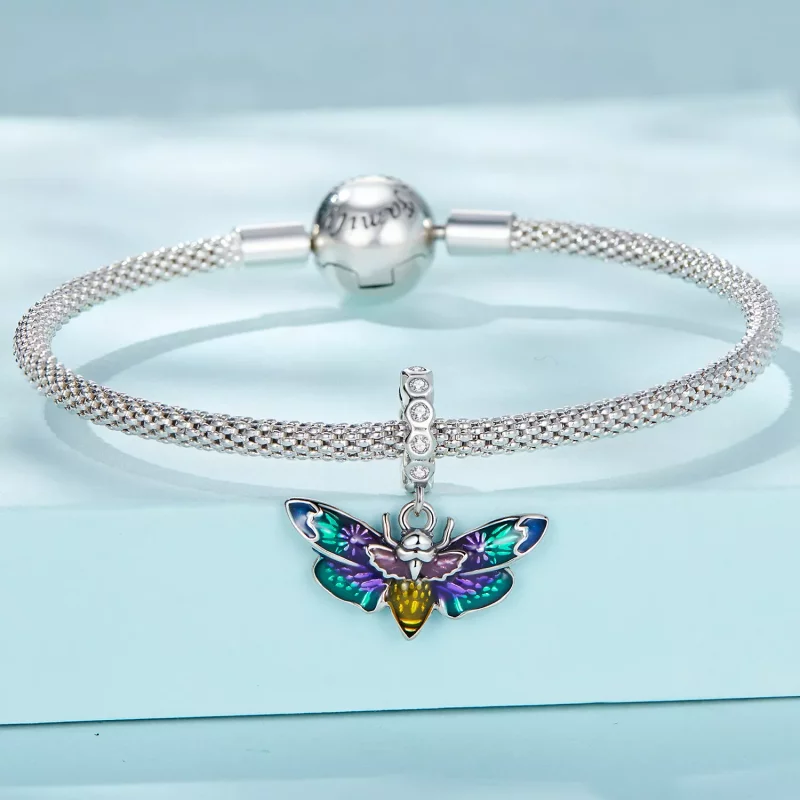 (afbeelding voor) Pandora Style Rare Bij Hangende Bedel - SCC2374 - Bekijken 3