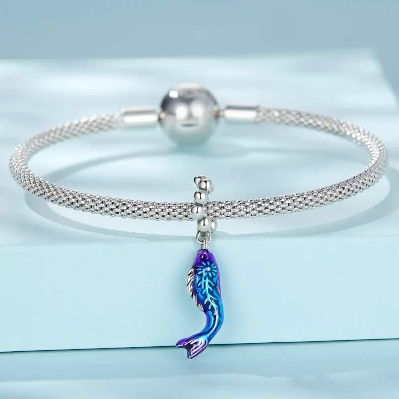 (afbeelding voor) Pandora Style Rare Vissen Hangende Bedel - SCC2376 - Bekijken 3