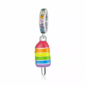 Pandora Style Regenboogijs Hangende Bedel - BSC351 (afbeelding voor) Pandora Style Regenboogijs Hangende Bedel - BSC351
