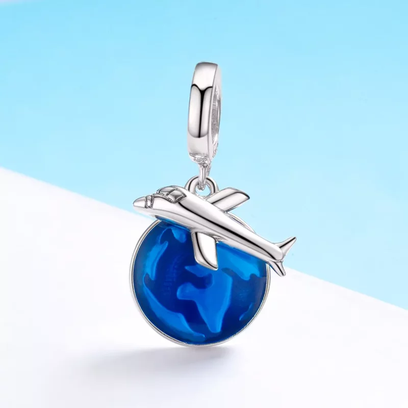 (afbeelding voor) Pandora Style Reis de wereld rond Hangende Bedel - SCC664 - Bekijken 3