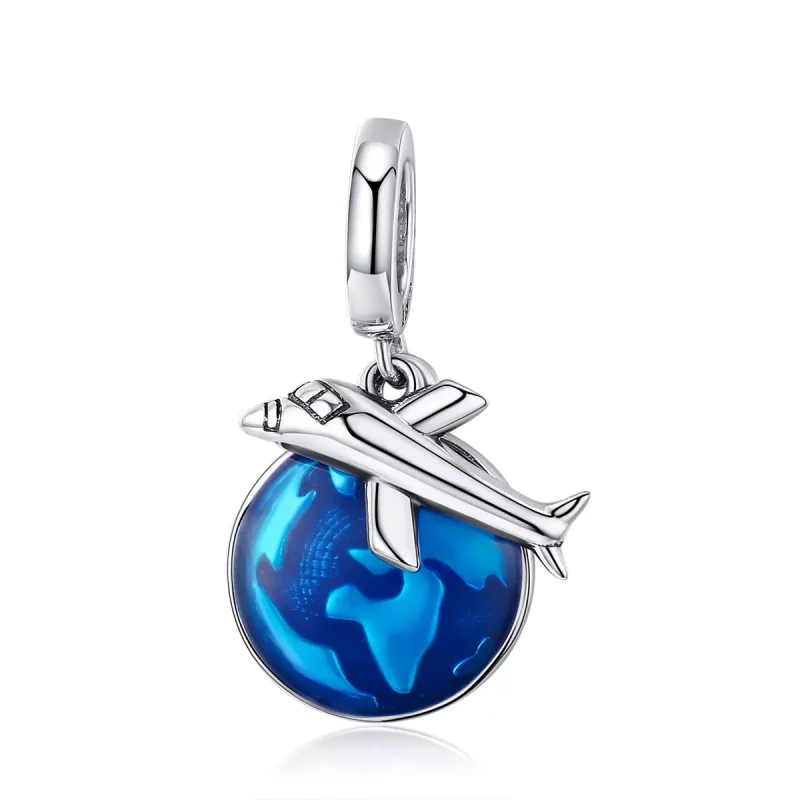 (afbeelding voor) Pandora Style Reis de wereld rond Hangende Bedel - SCC664